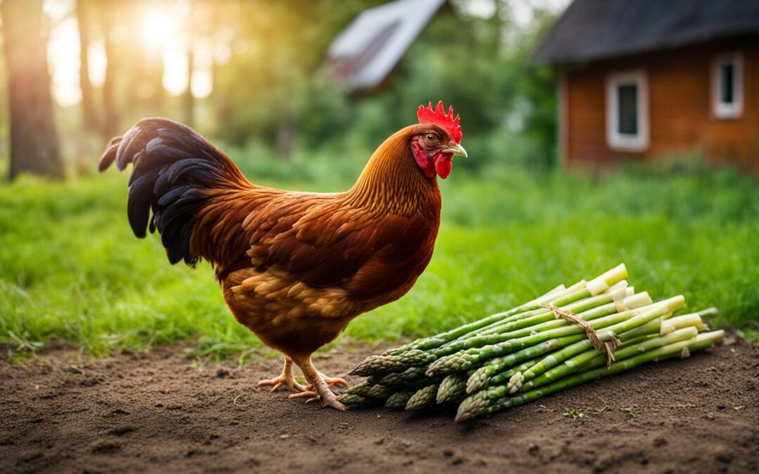 can chickens eat asparagus