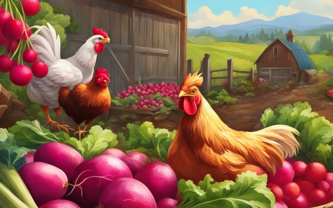 can chickens eat radishes