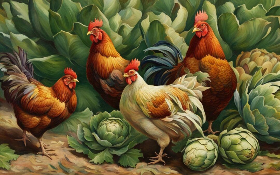 can chickens have artichokes