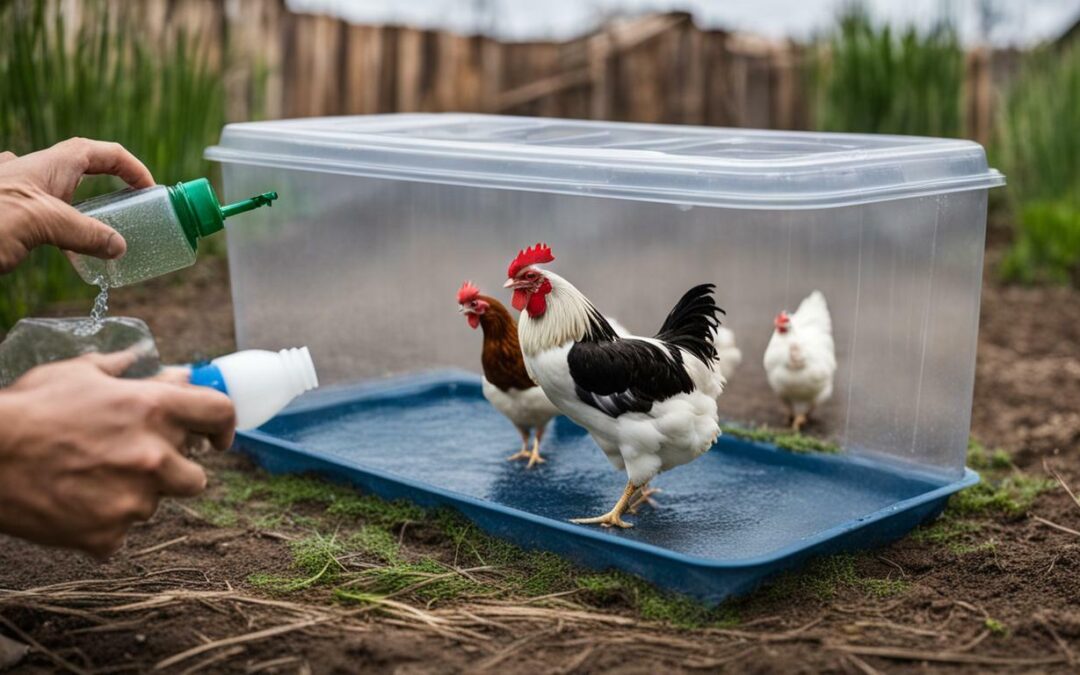 How to Keep Chicken Water Clean